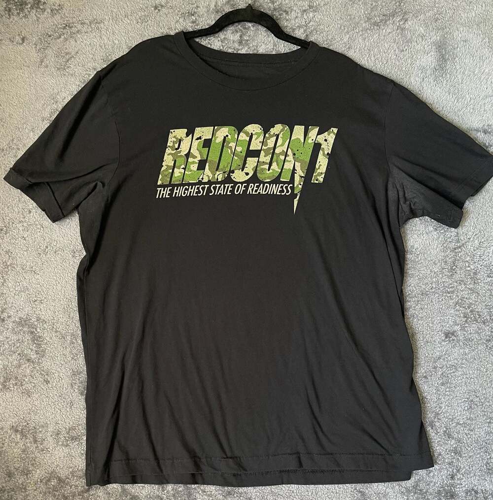 Redcon1 The Highest State of Readiness Graphic T-Shirt Black